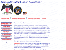 Tablet Screenshot of americangreencard.com